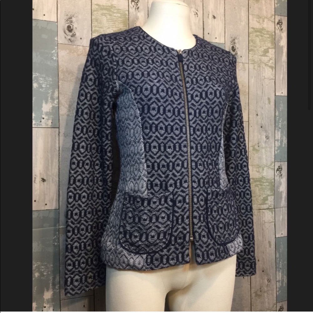 Rosie Neira Geo Diamond Cardigan
